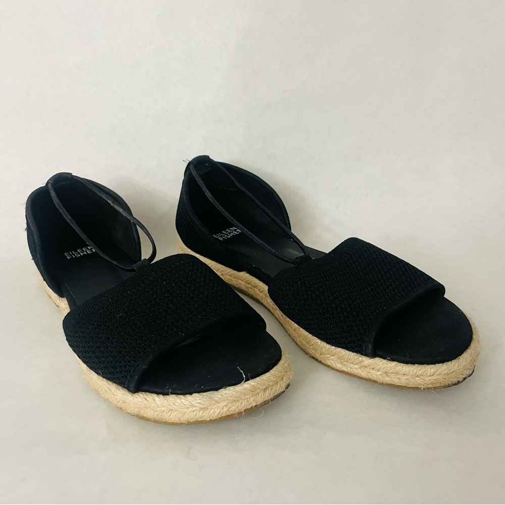Eileen Fisher Woven Espadrille Sandals